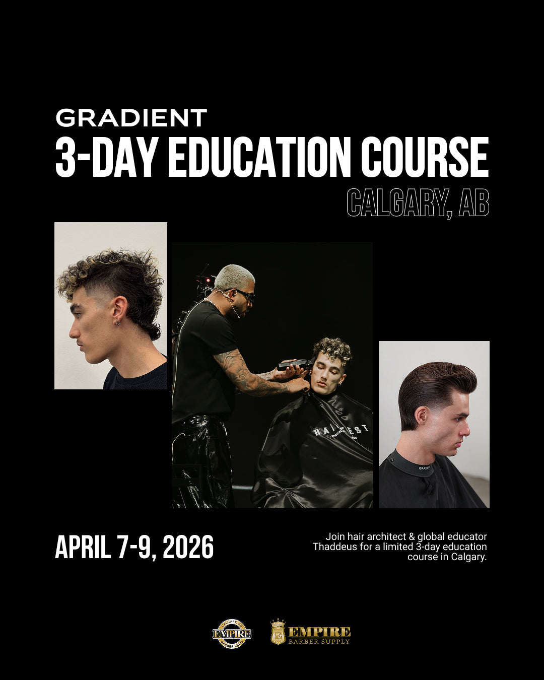 3-DAY GRADIENT MEN’S FUNDAMENTAL COURSE APRIL 7-9