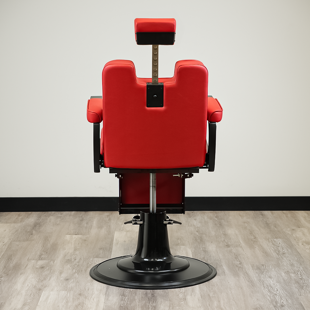 Cedrus Barber Chair - Red