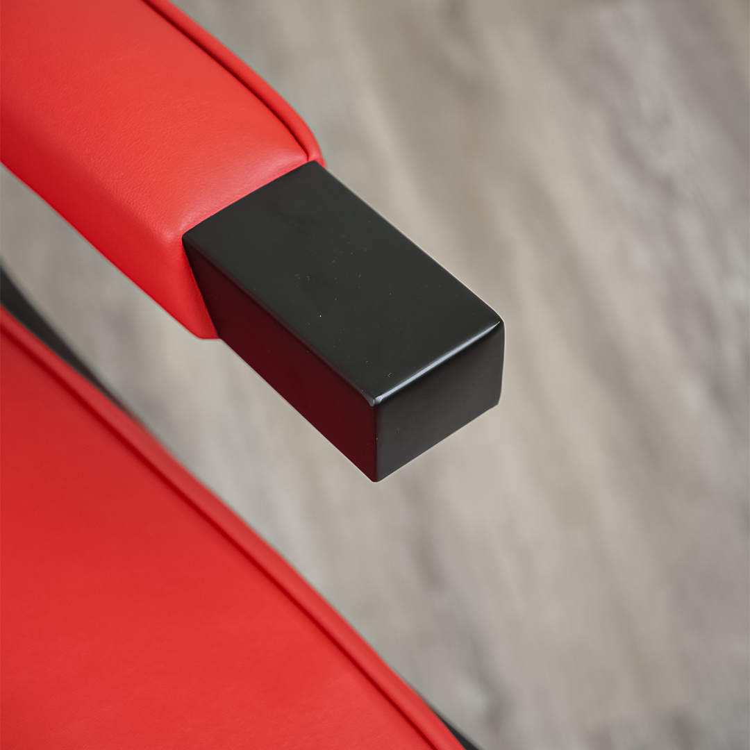 Cedrus Barber Chair - Red