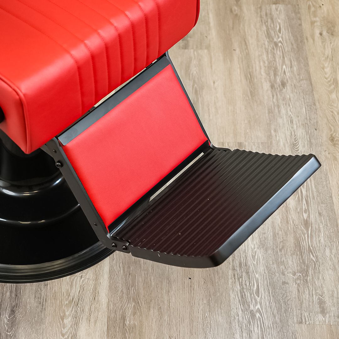 Cedrus Barber Chair - Red