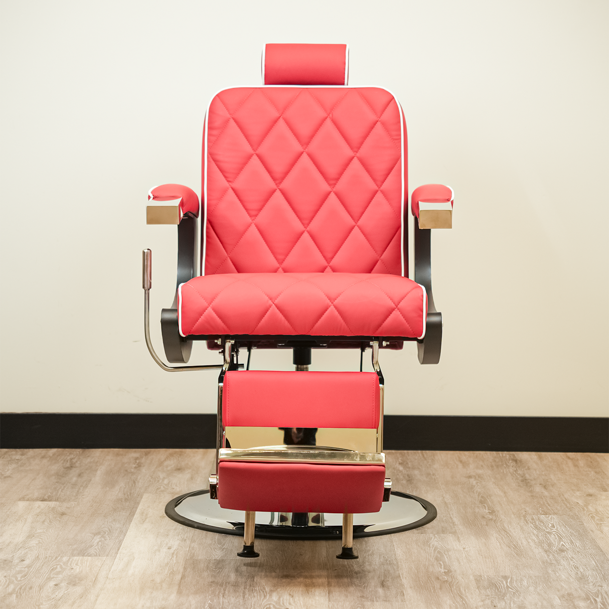 Bursa 2.0 Barber Chair - Red - Empire Barber Supply