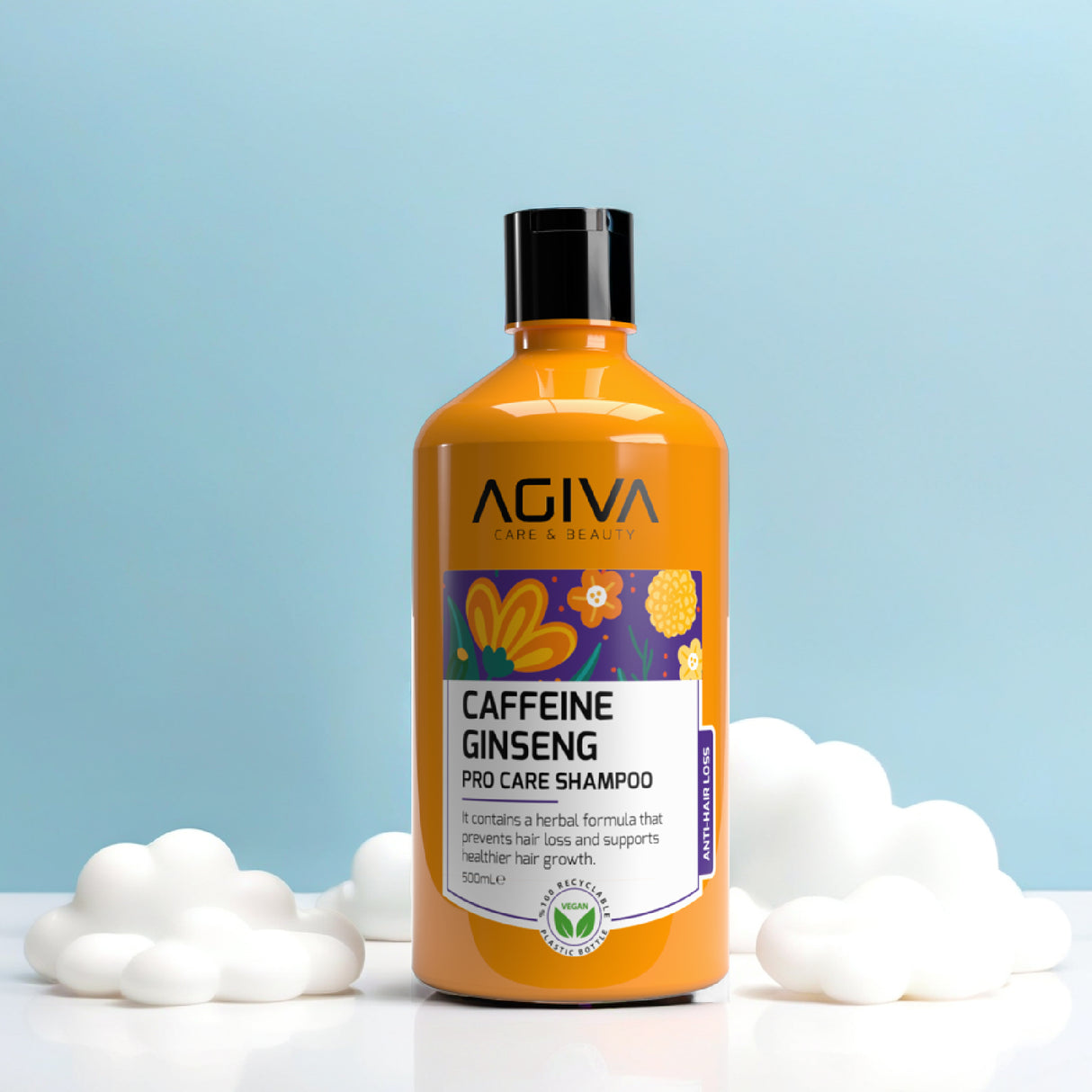 Agiva Caffeine Ginseng Pro Care Shampoo 500ML