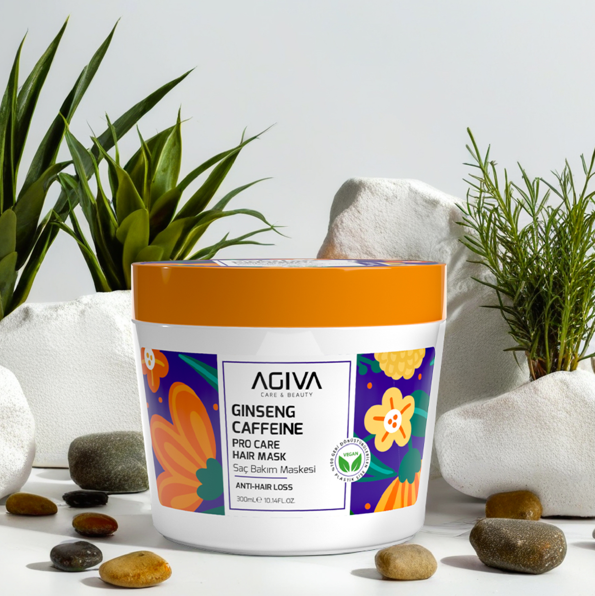 Agiva Caffeine Ginseng Pro Care Hair Mask 300ML