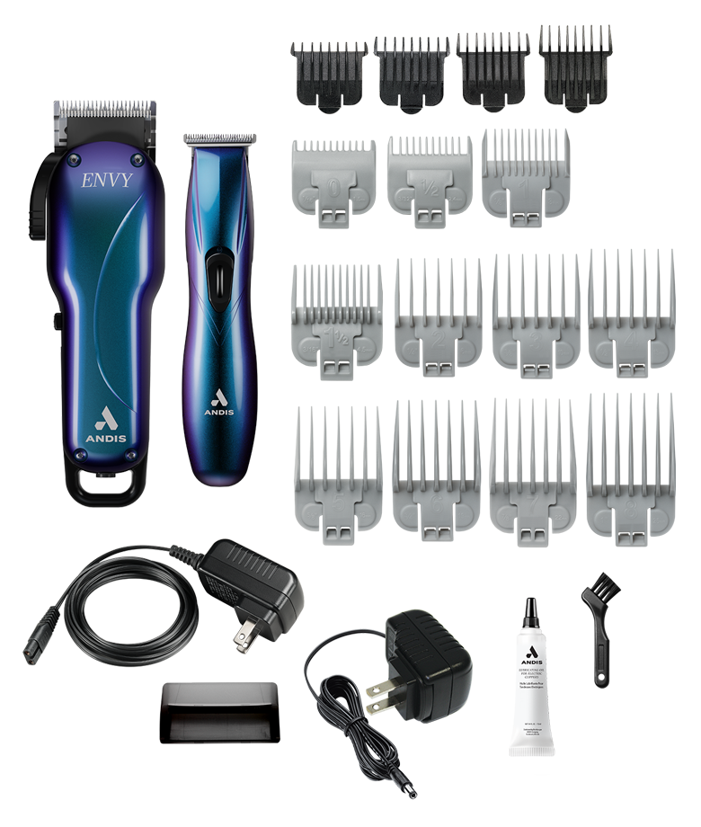 Andis Cordless Envy Li Clipper & Slimline Trimmer Set Galaxy