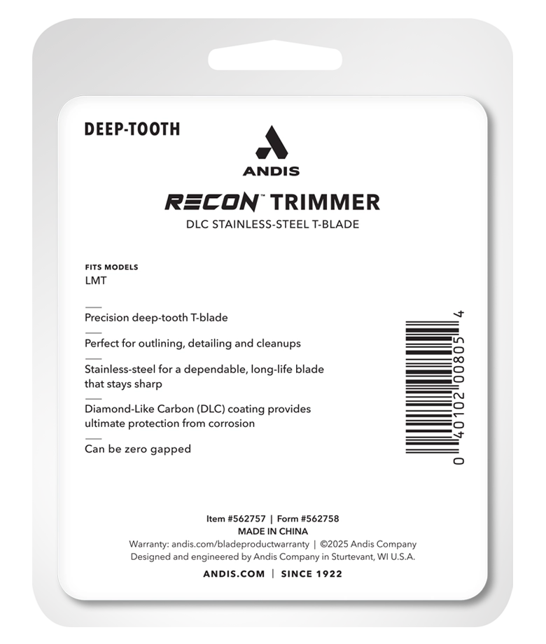 Andis Recon Trimmer Replacement T Blade