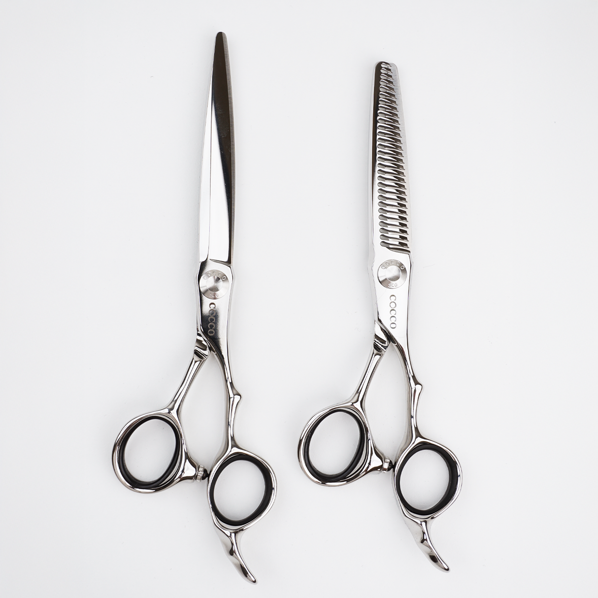 Cocco Super Cobalt 6.5" Shears w/ Case-Right Handed+ Thinning Shears