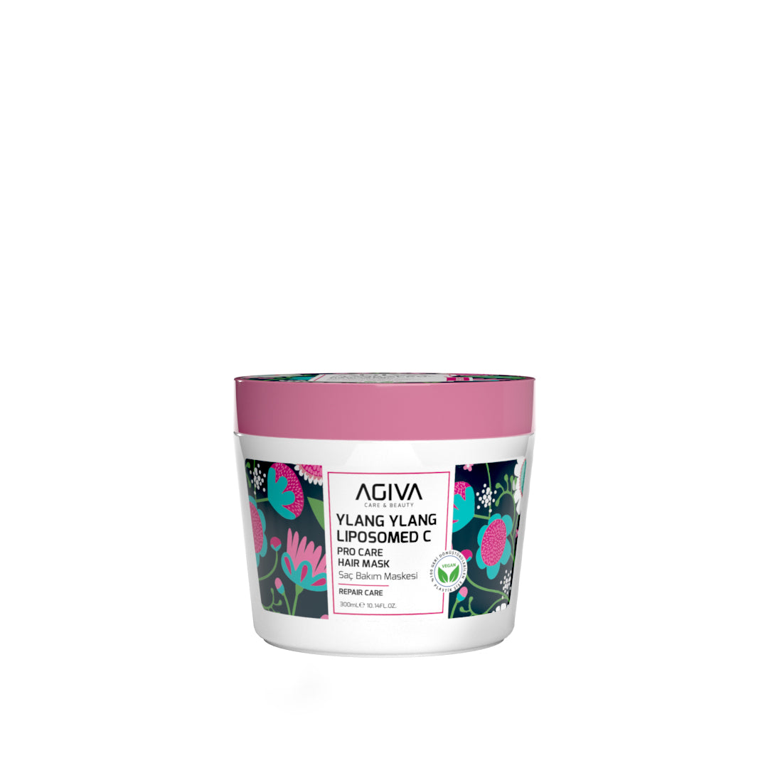 Agiva Ylang Ylang Lıpozom C Pro Care Hair Mask 300ML