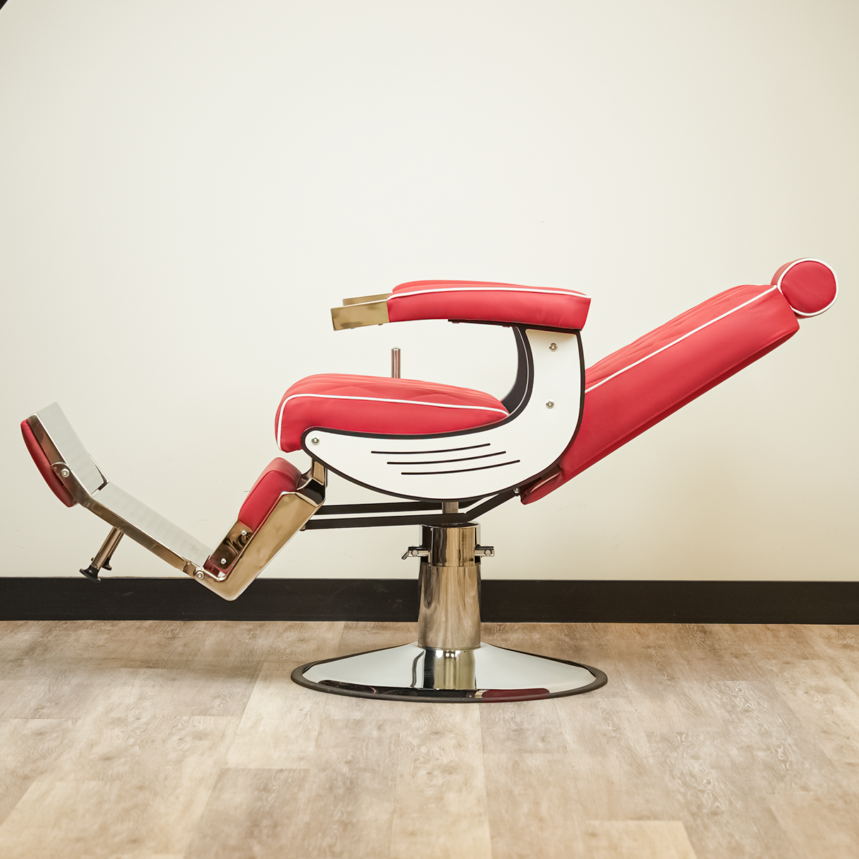 Bursa 2.0 Barber Chair - Red - Empire Barber Supply