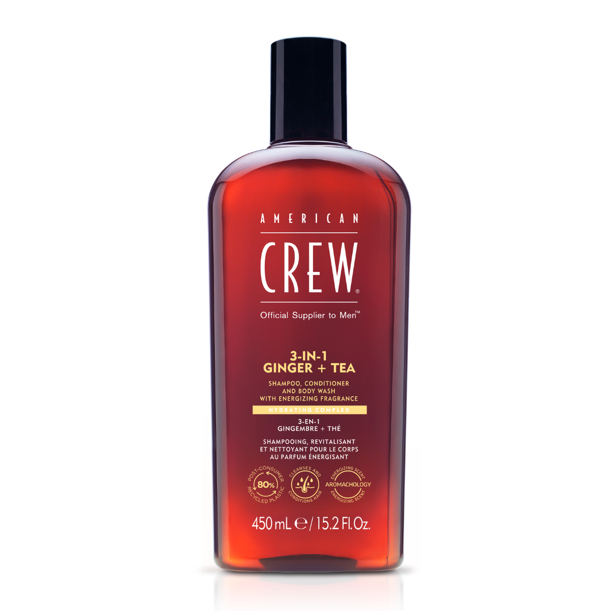 American Crew 3-IN-1 Ginger + Tea 450ml