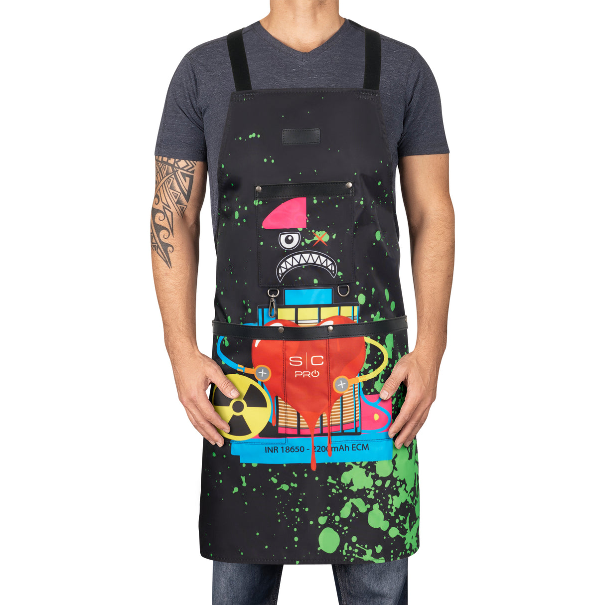 StyleCraft Black Radioactive Apron