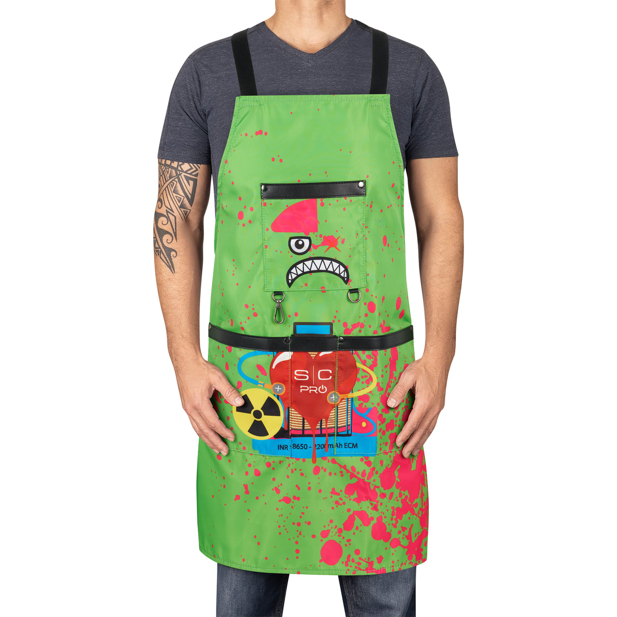 StyleCraft Green Radioactive Apron