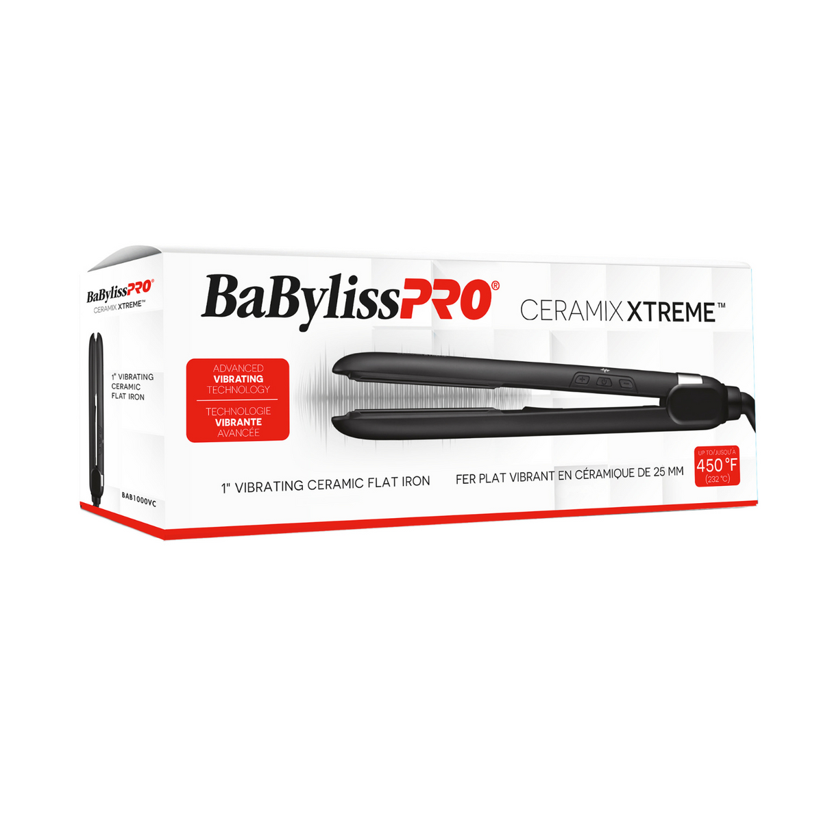 BabylissPro Ceramix Xtreme 1” Vibrating Iron