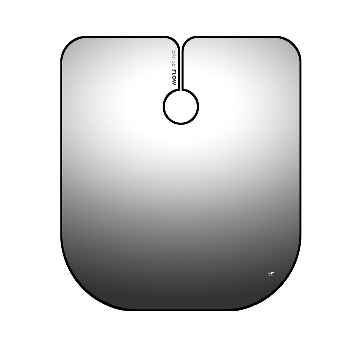 Barber Flow Gradient Grey Cape