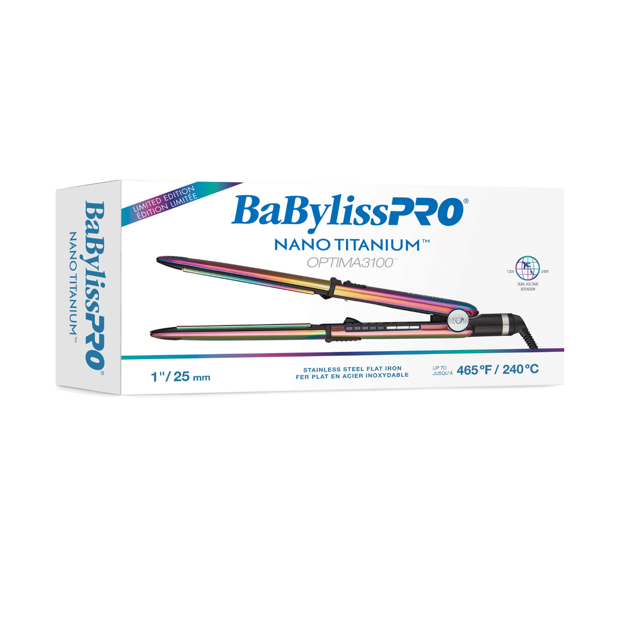 BabylissPro Nano Titanium™ Limited Edition OPTIMA3100 1" Styling Iron