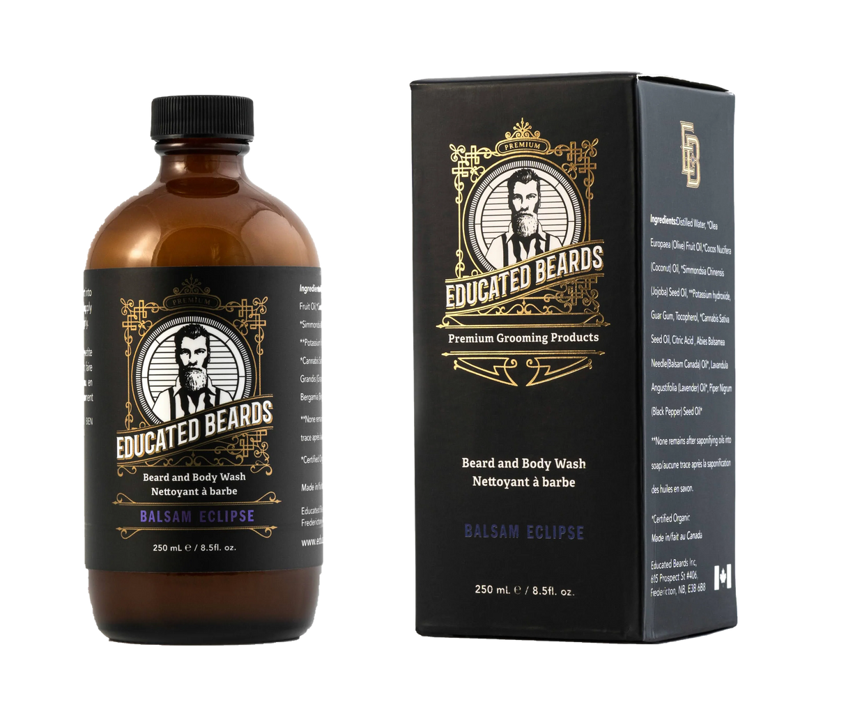 Educated Beards Balsam Eclipse Beard Wash 250ml