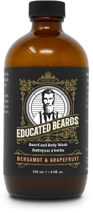 Educated Beards Bergamot Grapefruit Beard Wash 250ml
