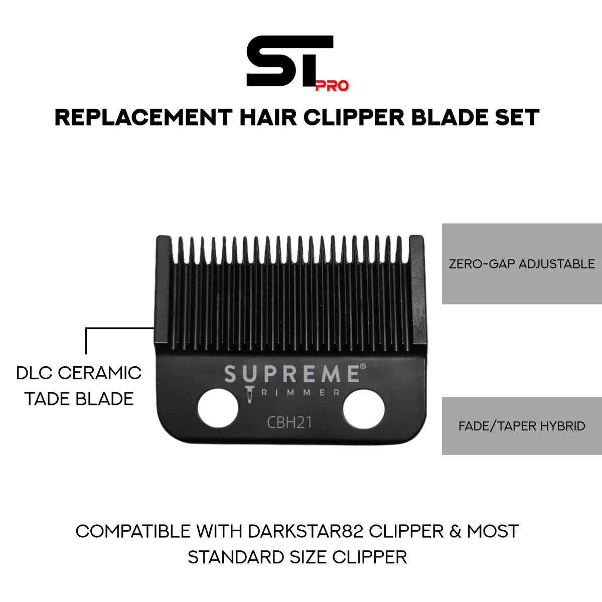 Supreme Hybrid Fade Blade for Darkstar 82