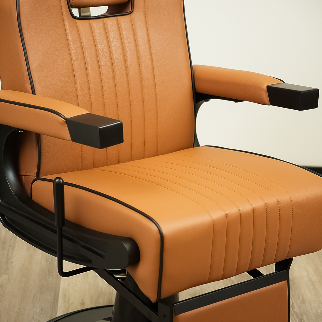 Cedrus Barber Chair - Camel