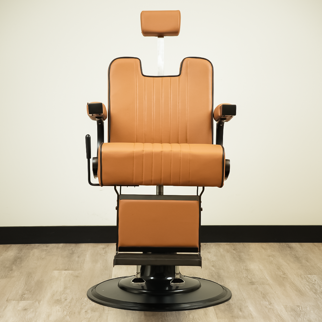 Cedrus Barber Chair - Camel