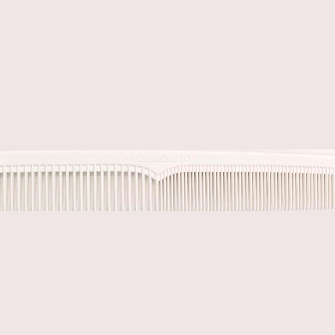 Cesibon #20 Cutting Comb - White