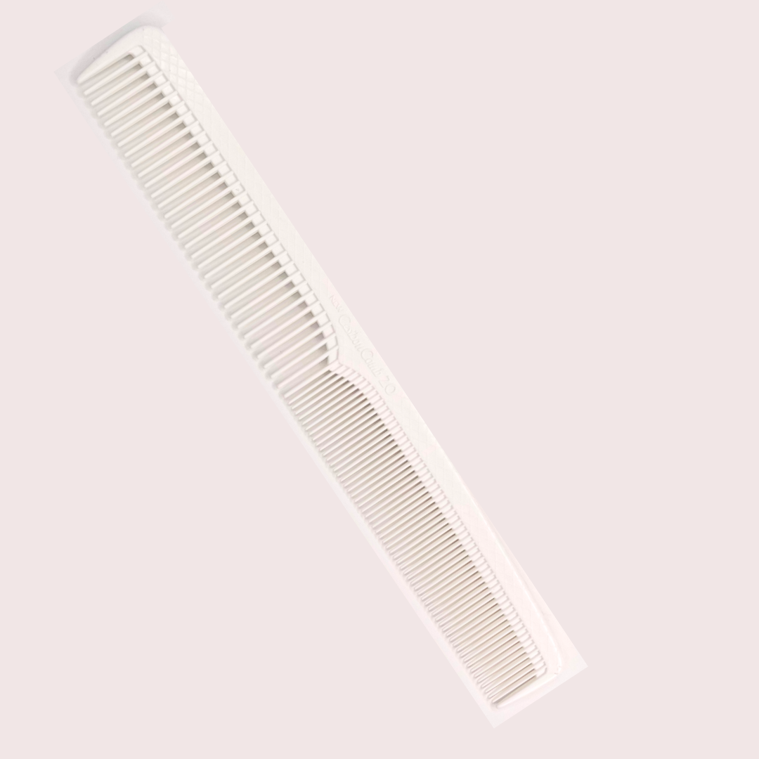 Cesibon #20 Cutting Comb - White