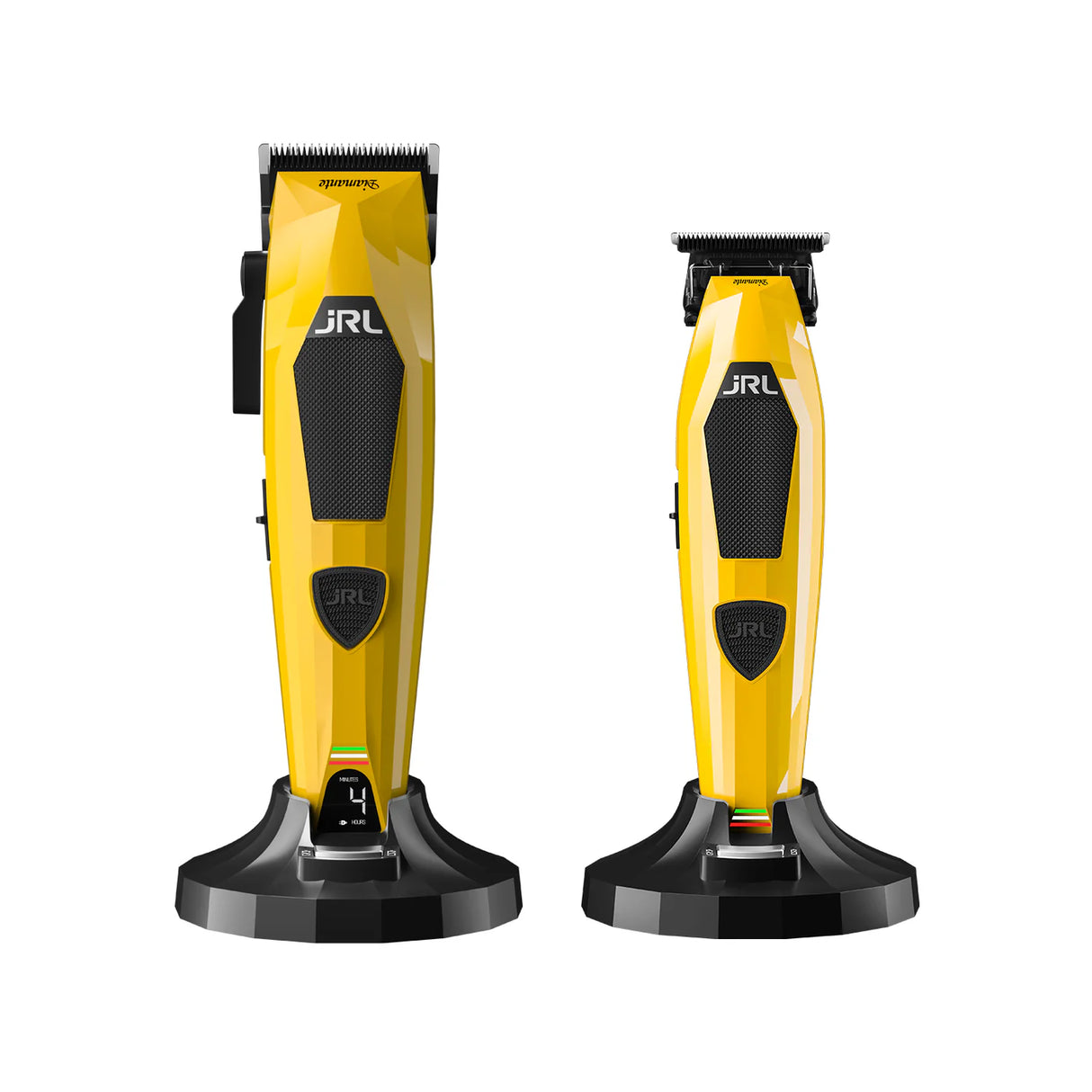 JRL Clipper + Trimmer Set - Yellow Diamante Collection PRE-ORDER