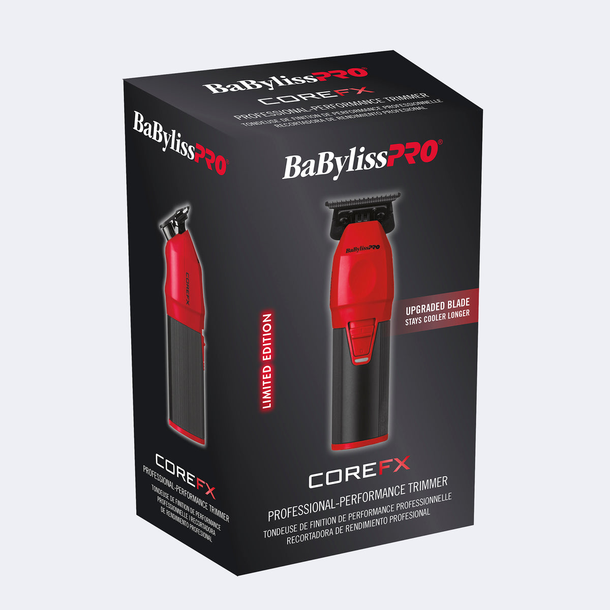BabylissPro COREFX Performance Trimmer Red