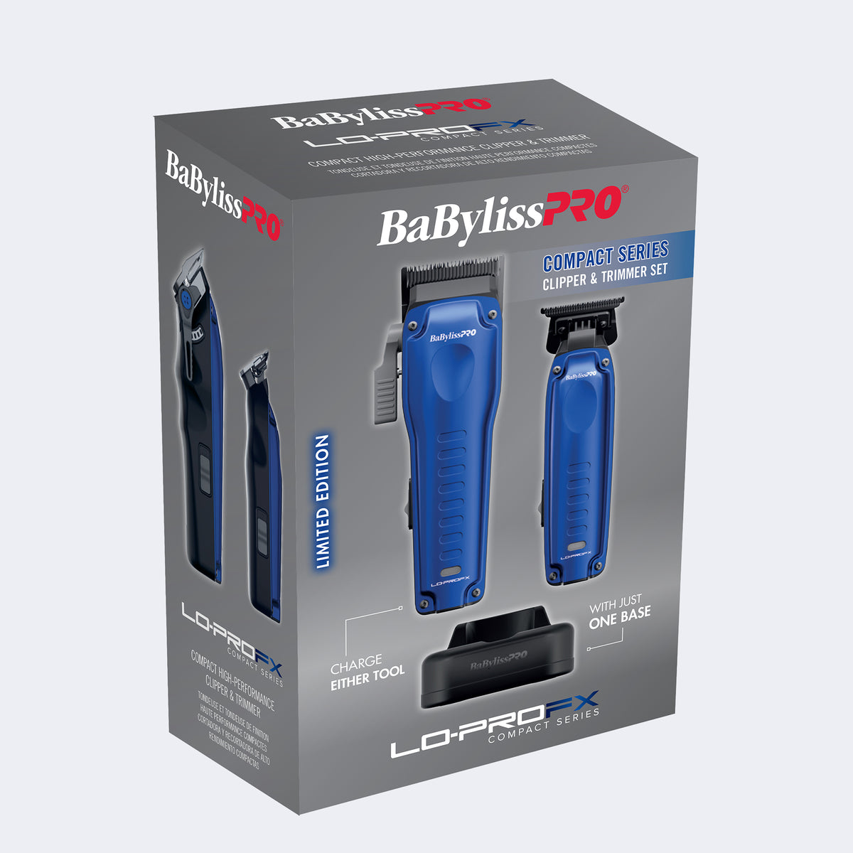 BabylissPro Compact Lo-Pro Clipper and Trimmer Prepack
