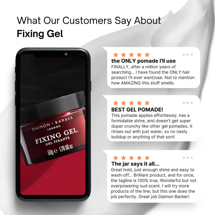Daimon Barber Fixing Gel/Pomade