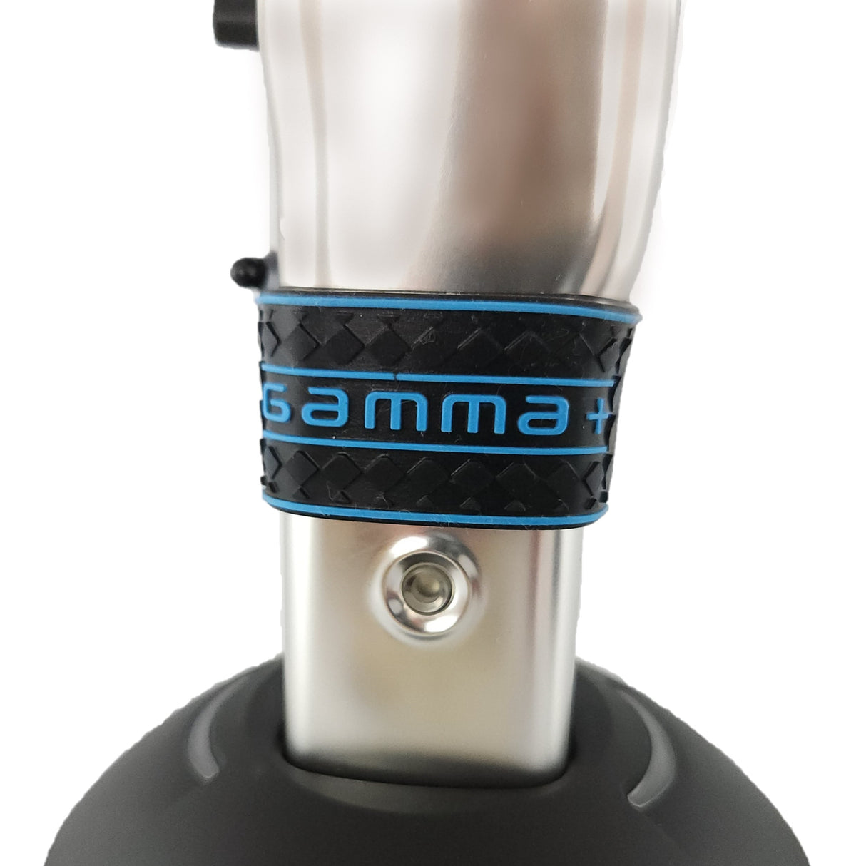 Gamma+ Clipper and Trimmer Grip Set (black with blue logo)
