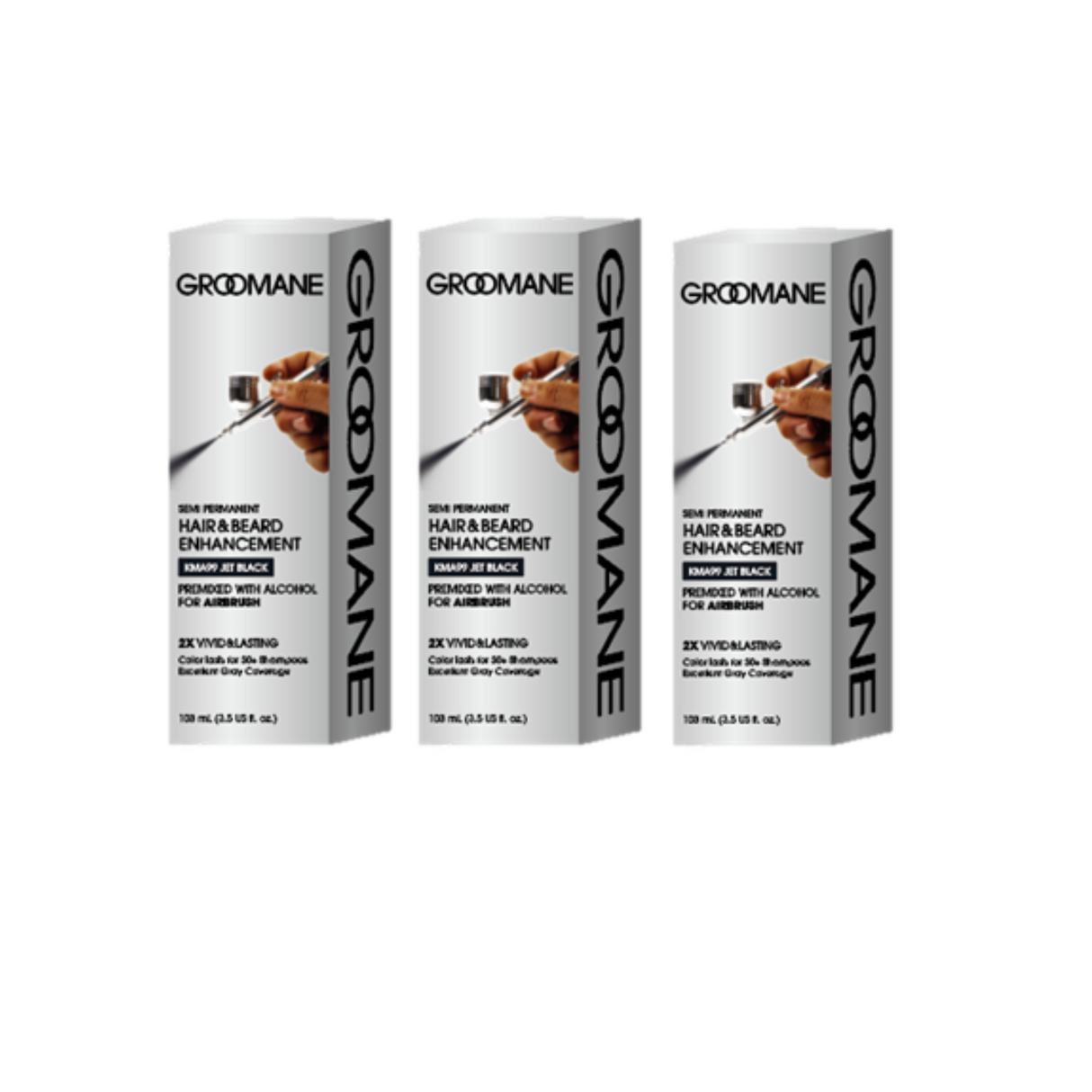 Groomane Hair and Beard Enhancement Air Brush Premix 70ML