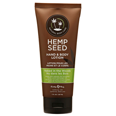 Earthly Body Hemp Seed Hand & Body Lotion Naked in the Woods 30ML