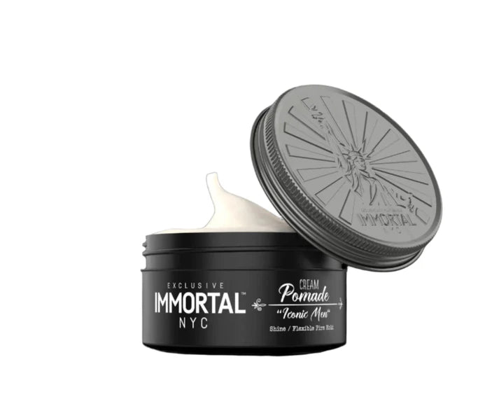 Immortal NYC Cream Pomade Iconic Man 50ML - Empire Barber Supply