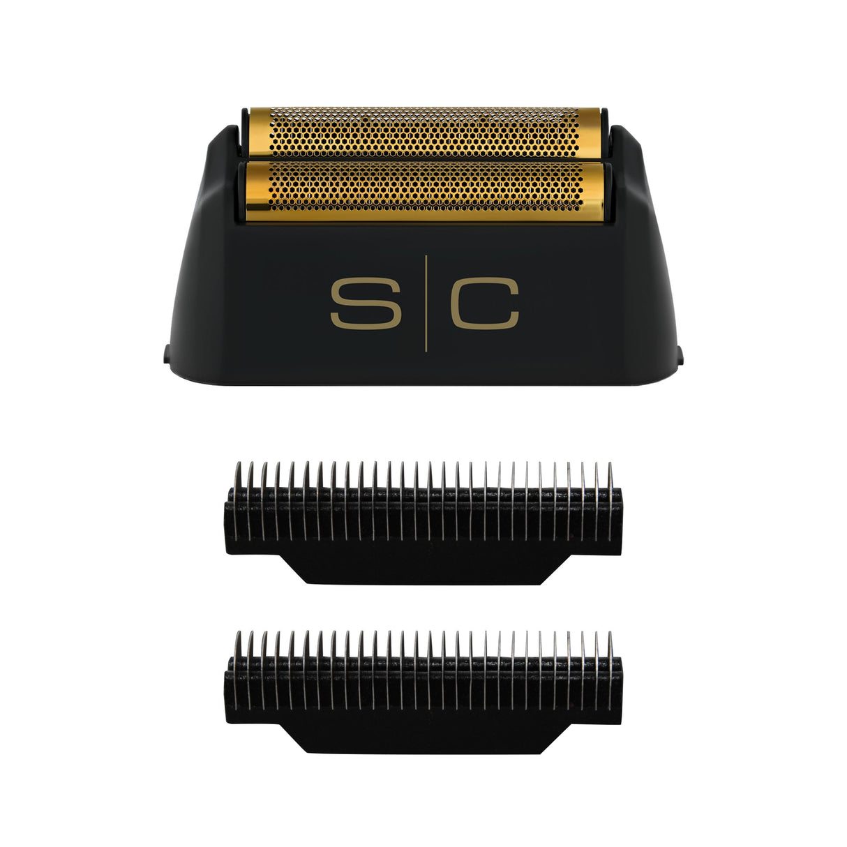 S|C Instinct Shaver Replacement Matte Black Titanium Replacement Foil and Cutter Set