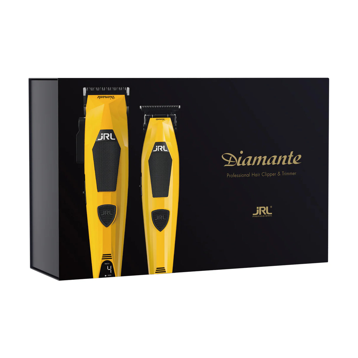 JRL Clipper + Trimmer Set - Yellow Diamante Collection PRE-ORDER