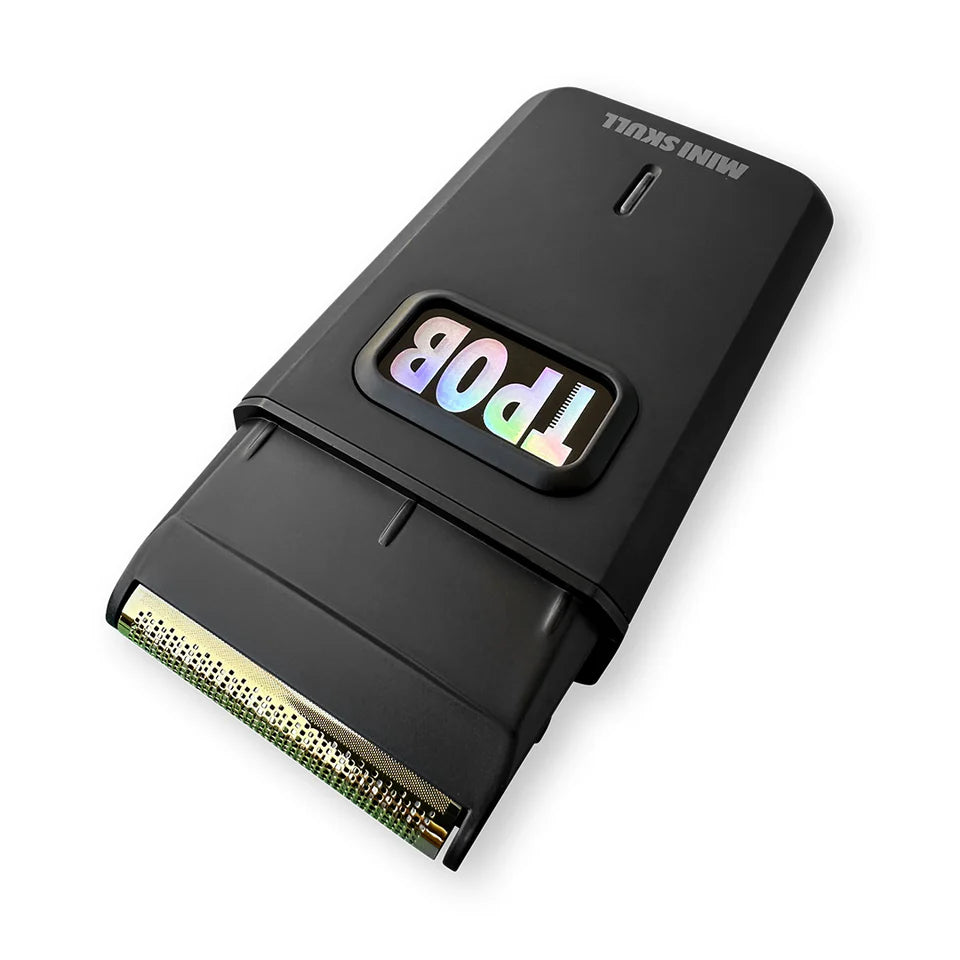TPOB Mini Skull Single Foil Shaver - Blackout Edition