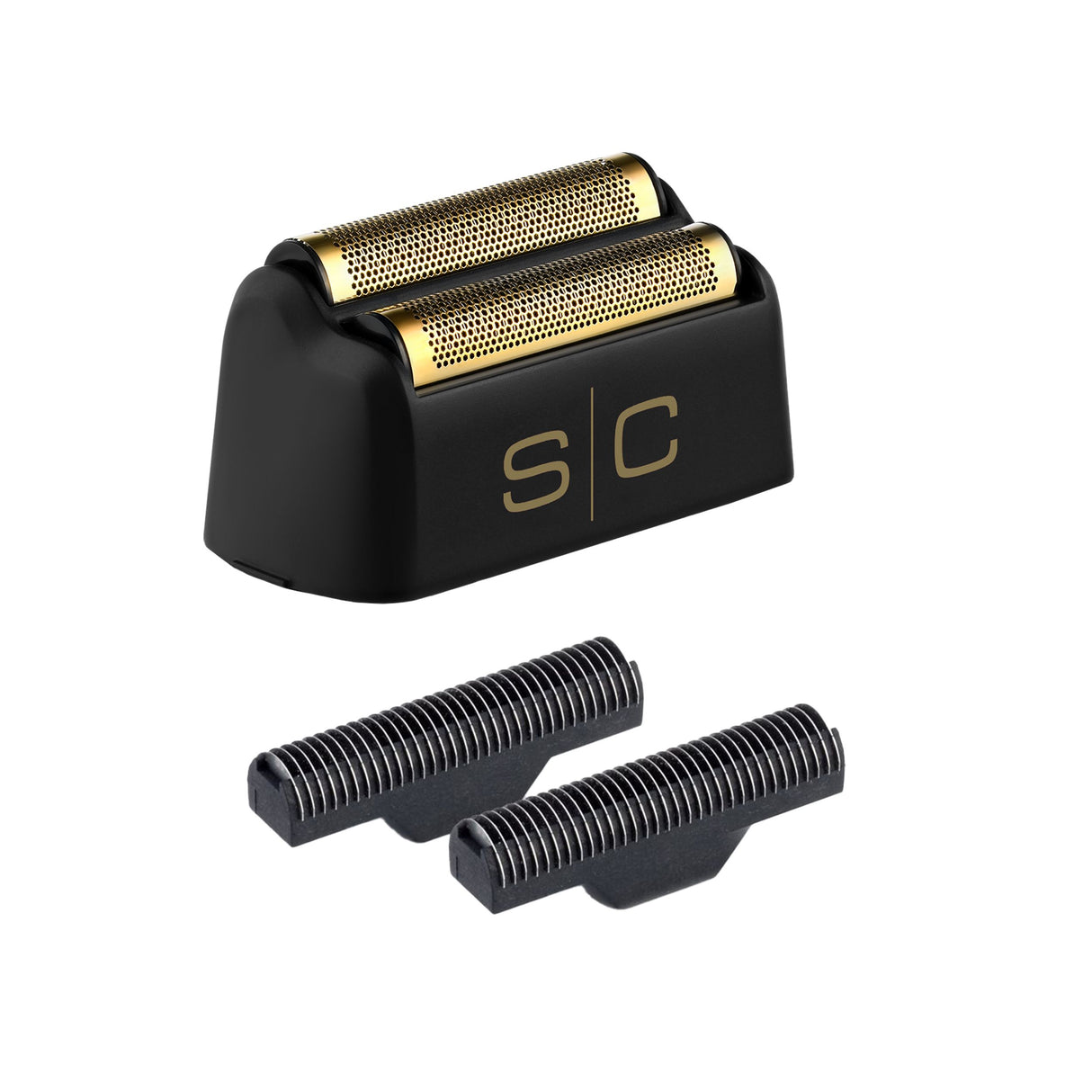 S|C Instinct Shaver Replacement Matte Black Titanium Replacement Foil and Cutter Set
