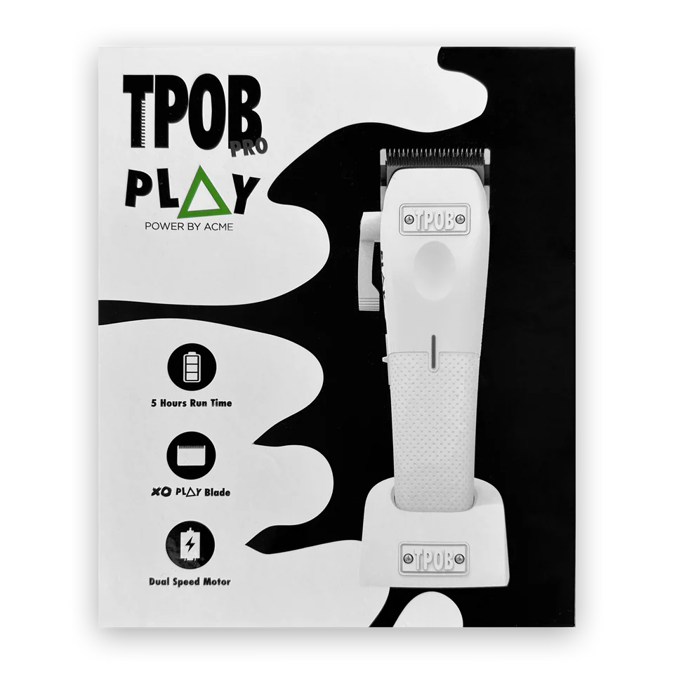 TPOB Play Clipper Whiteout