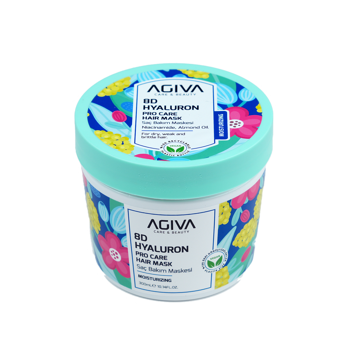 Agiva 8D Hyaluron Pro Care Hair Mask 300ML