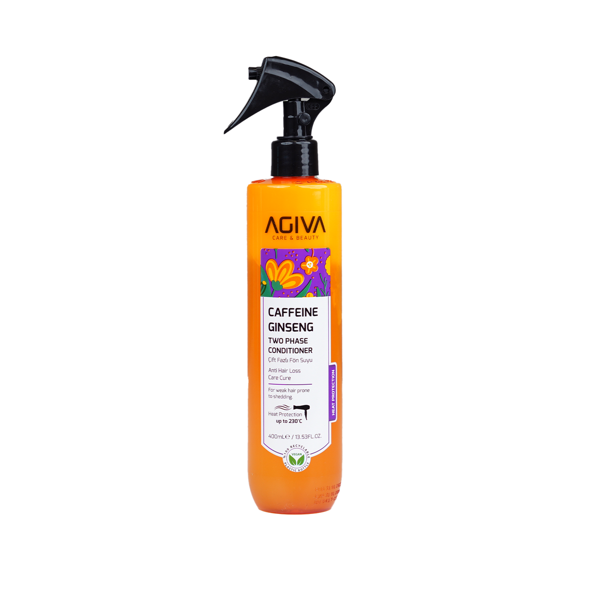 Agiva Caffeine Ginseng Pro Care Two Phase Conditioner 400ML