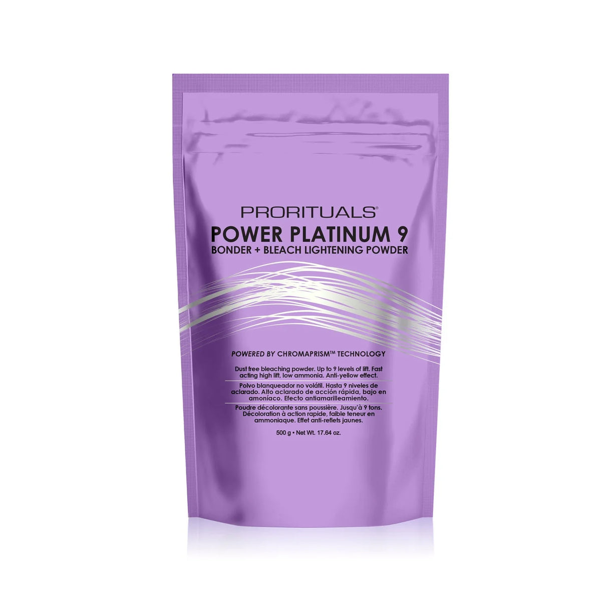 Prorituals Power Platinum 9 Bonder Bleach Powder 500G - Empire Barber Supply