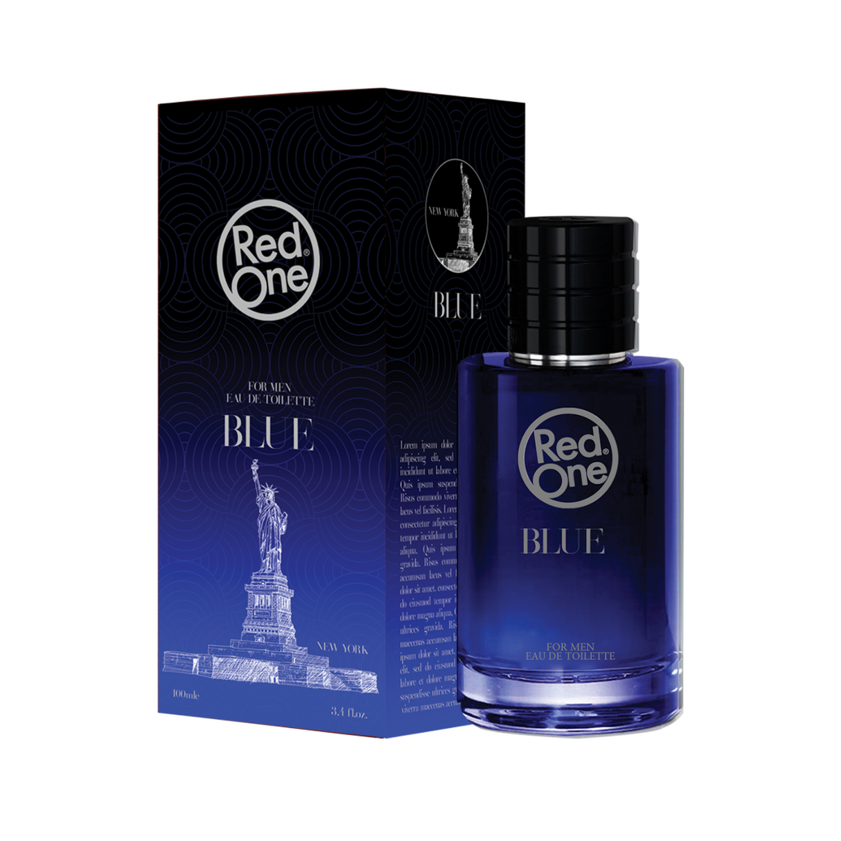 RedOne Eau De Toilette Men Cologne Blue New York 100ML