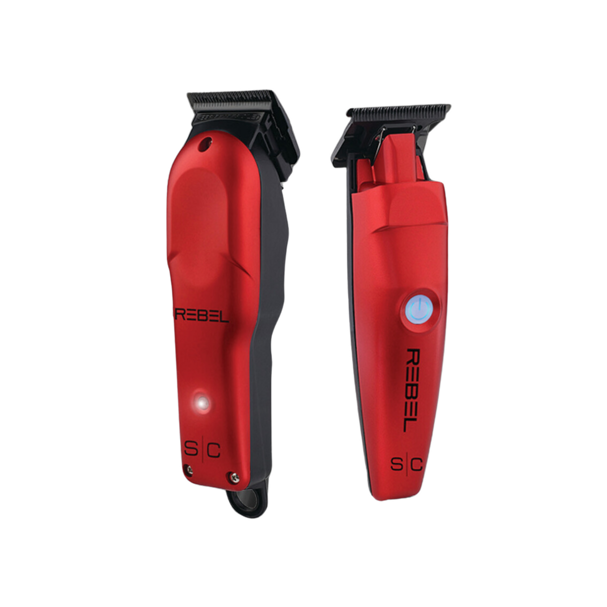 S|C Rebel Super-Torque Clipper + Trimmer Combo Red