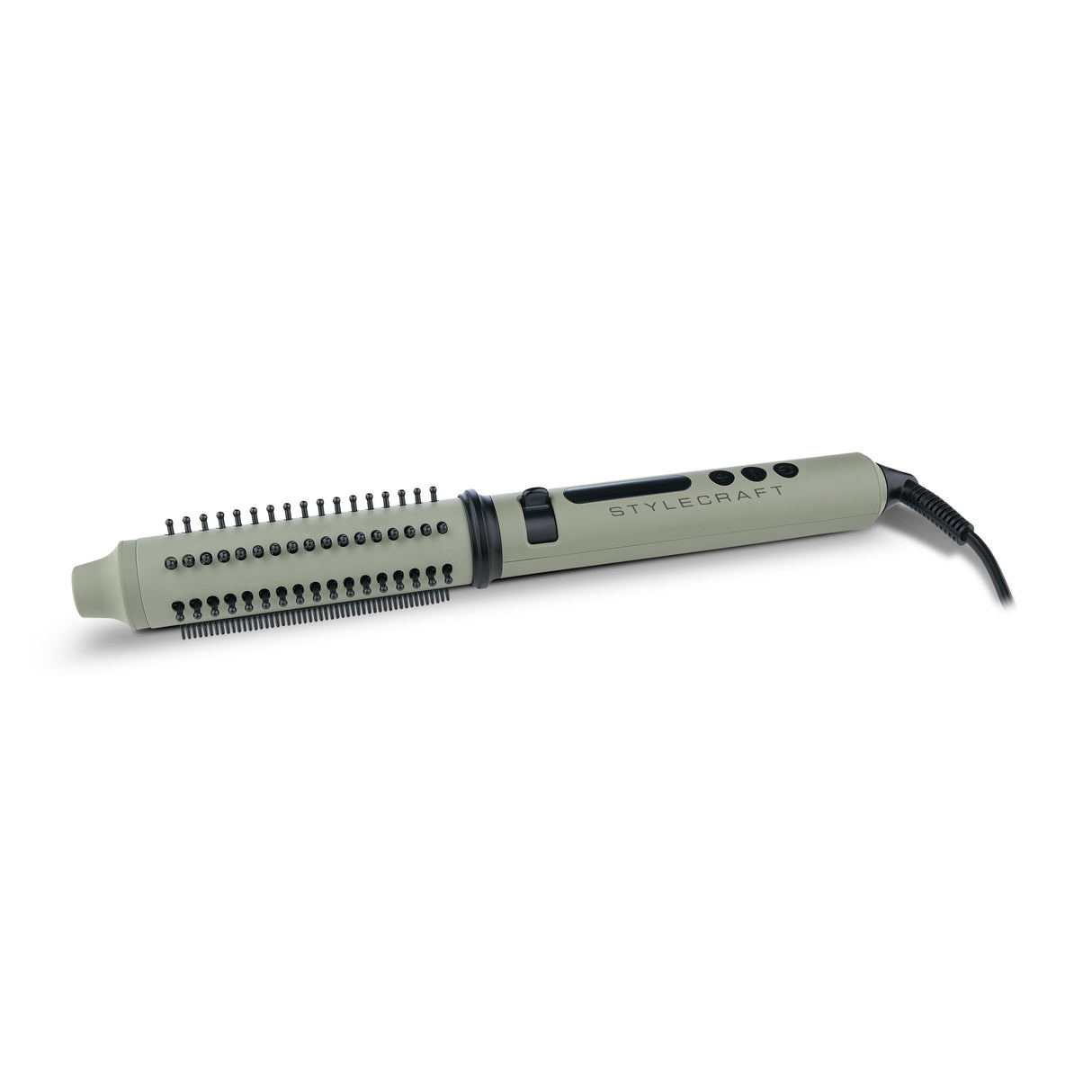 S|C Sage 2-in-1 Retractable Hot Brush Curling Wand