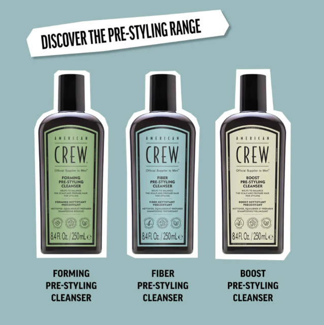 American Crew Fiber Pre Styling Shampoo 250ml