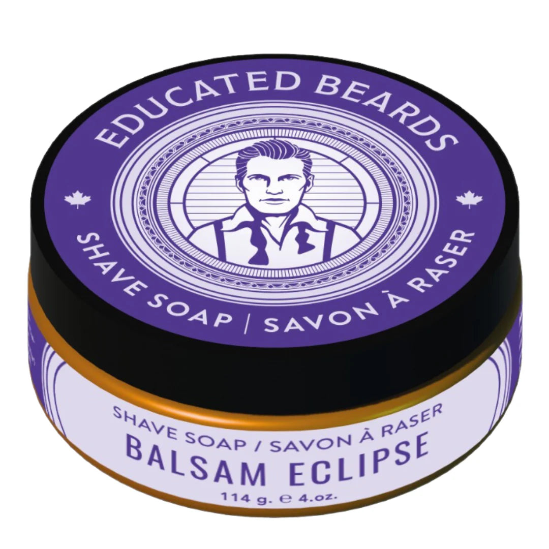 Educated Beards Balsam Eclipse Shave Soap 114g