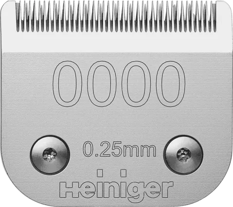 Heiniger Detachable Snap-on Clipper Blade #0000 (0.25 MM)