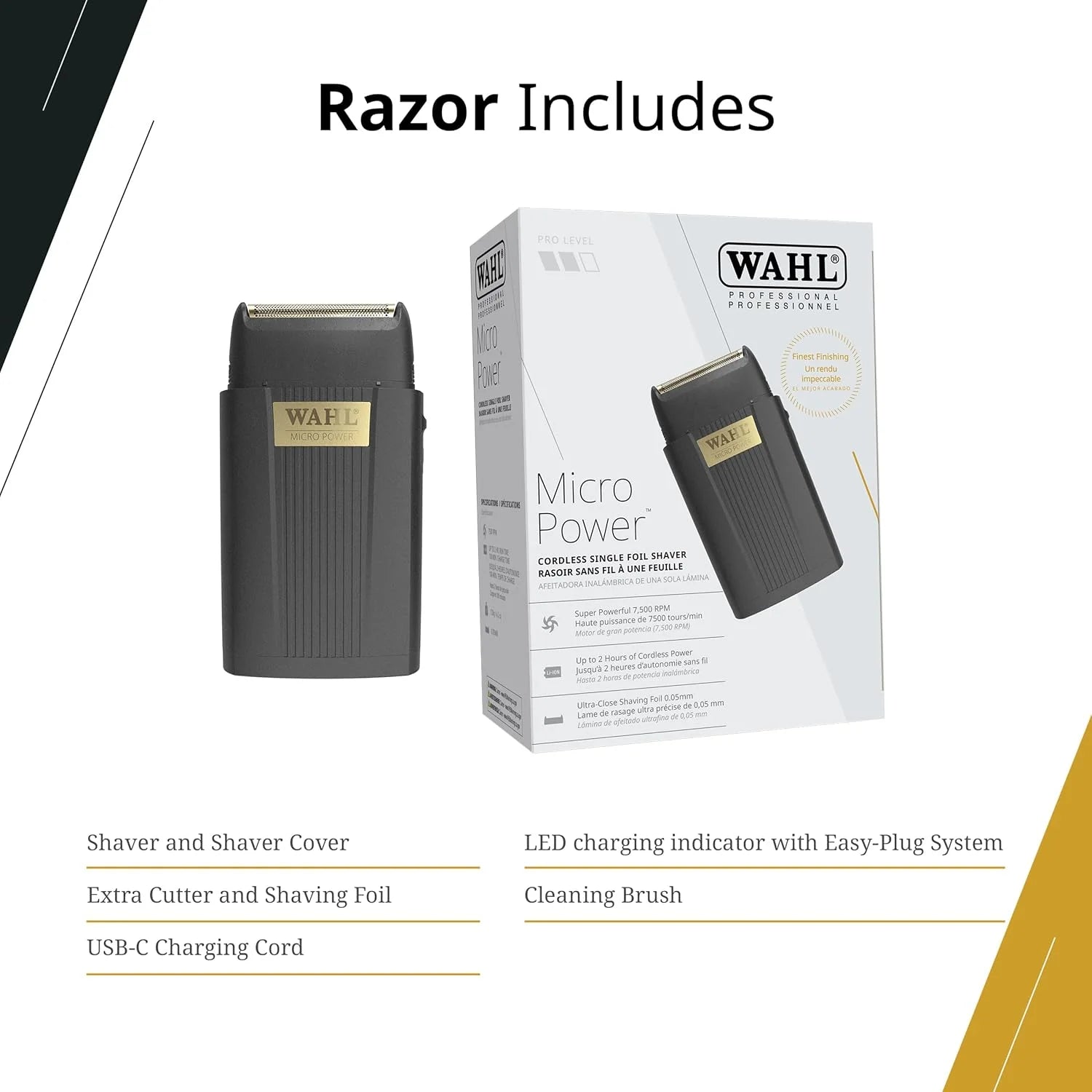 Wahl Micro Power Single Foil Shaver