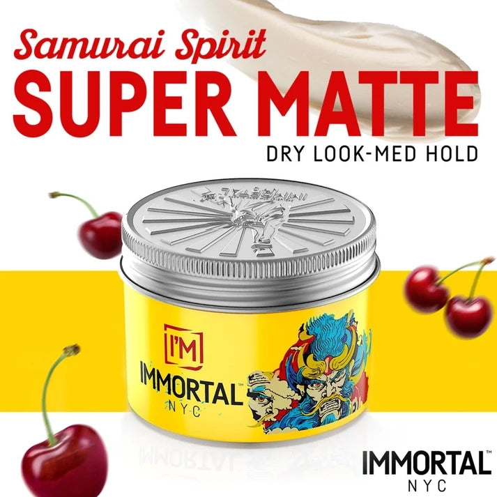 Immortal NYC Samurai Spirit Super Matte Wax 100ml