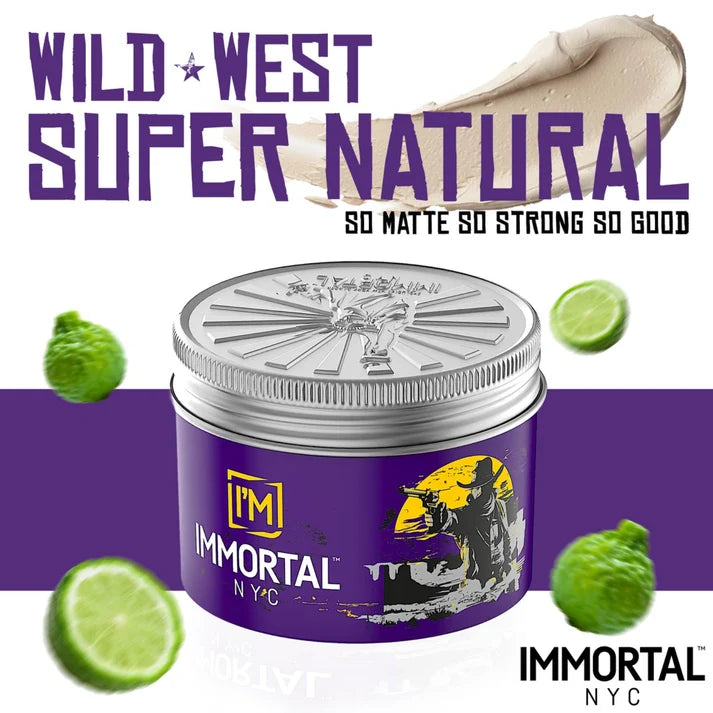Immortal NYC Wild West Super Natural Pomade 100ml